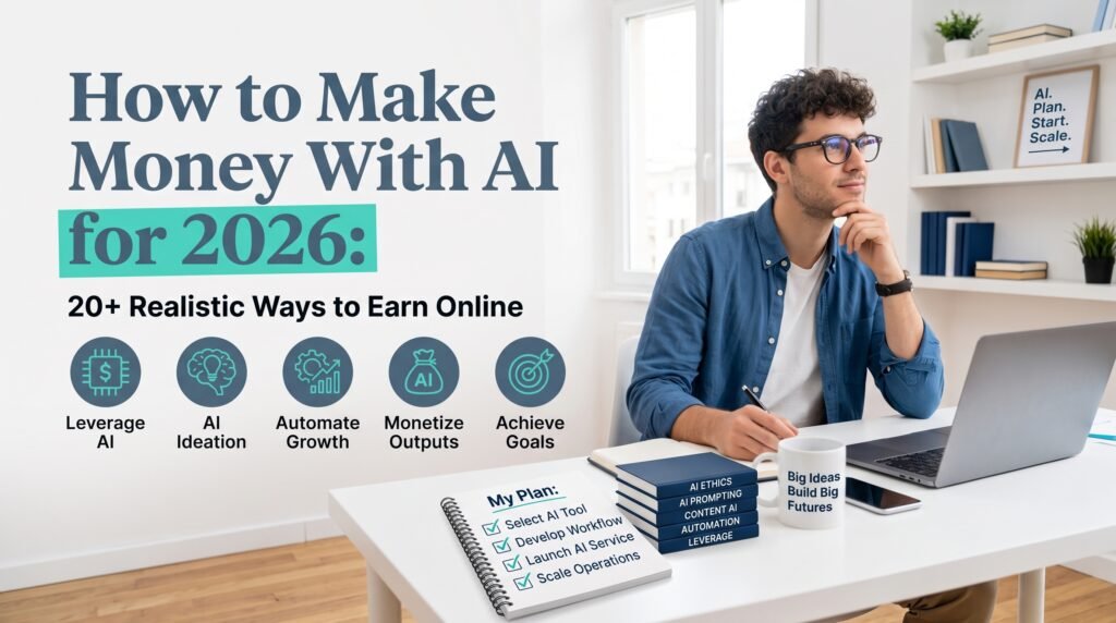 How to Make Money With AI in 2026: 20+ Realistic Ways to Earn Online